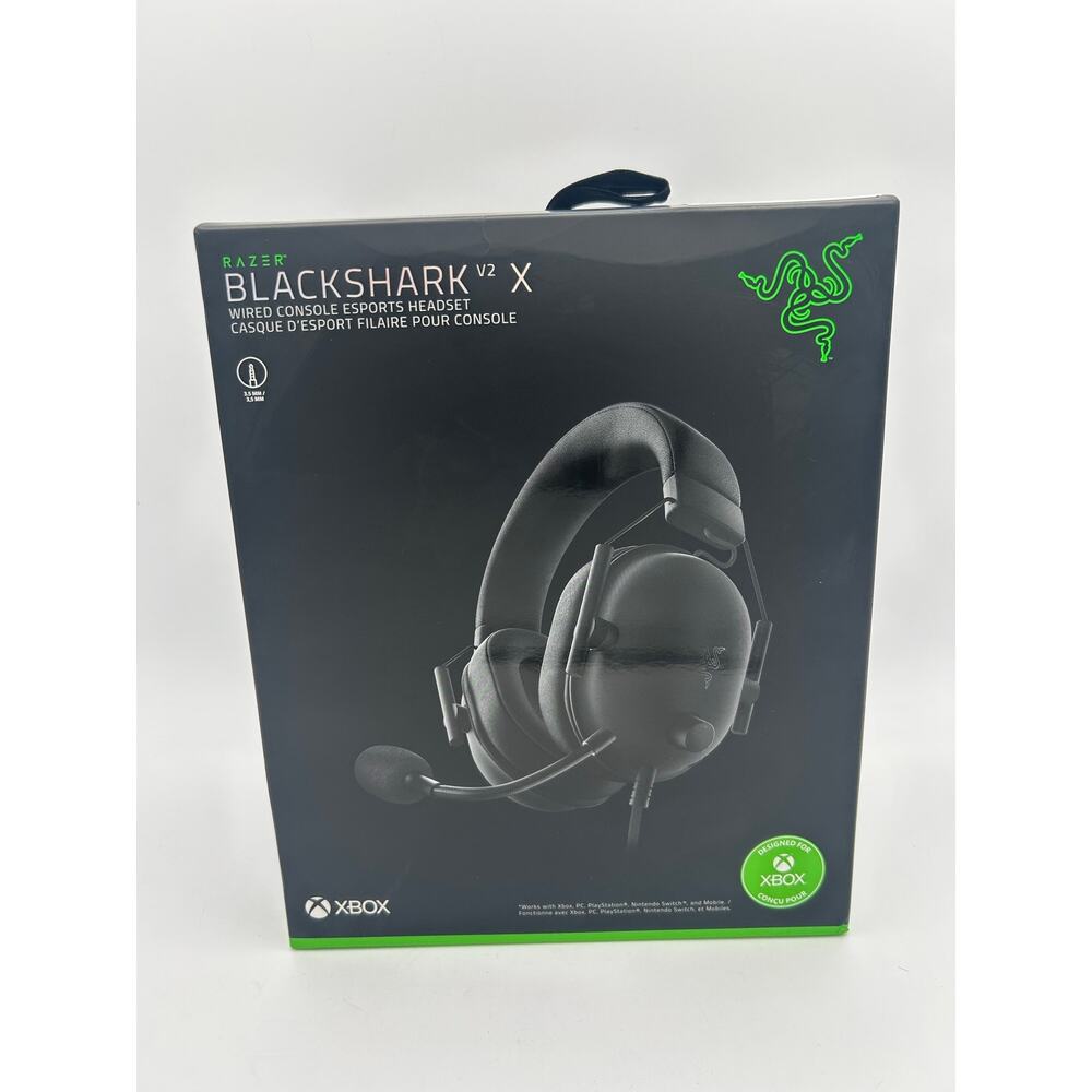 Razer BlackShark V2 X Xbox Wired Gaming Headset 3.5mm BRAND NEW SEALED